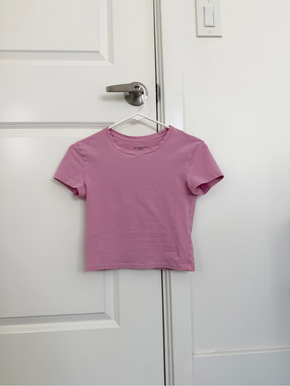 Abercrombie Pink Baby Tee